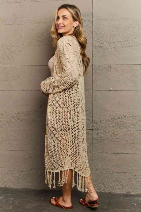 Long Knit Cardigan